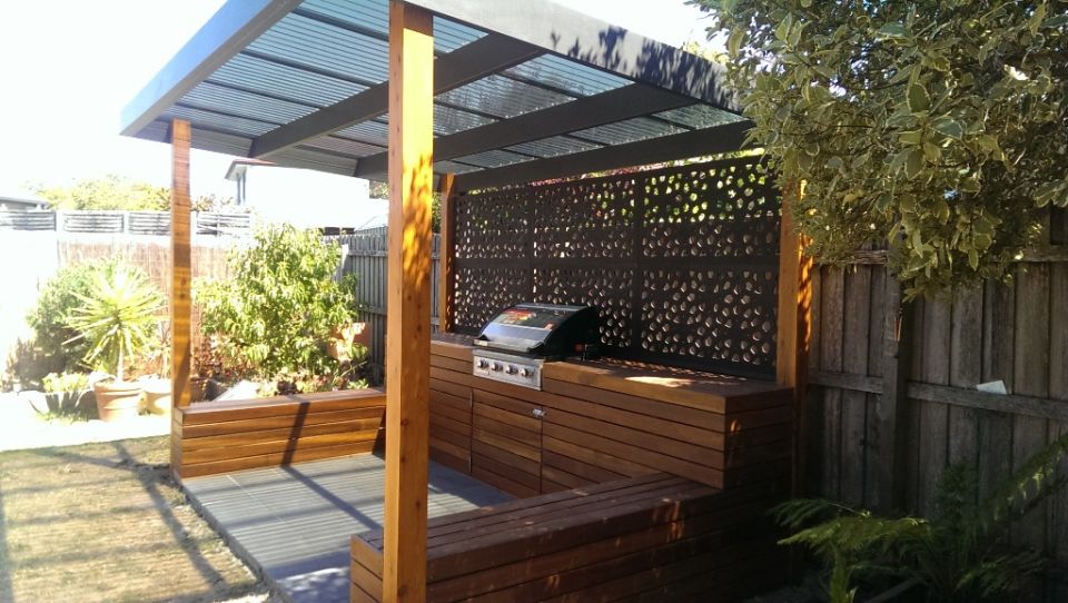 Outdoor BBQ Entertaining Area - Landscaping Services Melbourne ...